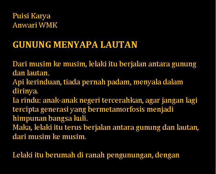 Puisi Anak Tentang Gunung  www.picswe.com
